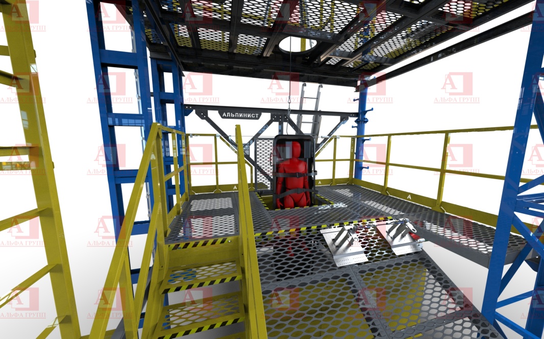 Учебно-тренировочный полигон (комплекс)  Альпинист-03-05-2.