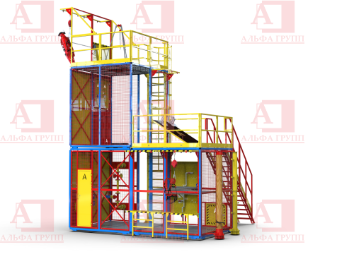 Учебно-тренировочный полигон СПАСАТЕЛЬ ПС15-02-5-03 от АЛЬФА ГРУПП для практических занятий на высоте и в замкнутом пространстве с применением средств индивидуальной защиты и стационарных анкерных систем.   Учебно-тренировочный полигон СПАСАТЕЛЬ ПС15-02-5-03 от АЛЬФА ГРУПП для практических занятий на высоте и в замкнутом пространстве с применением средств индивидуальной защиты и стационарных анкерных систем.